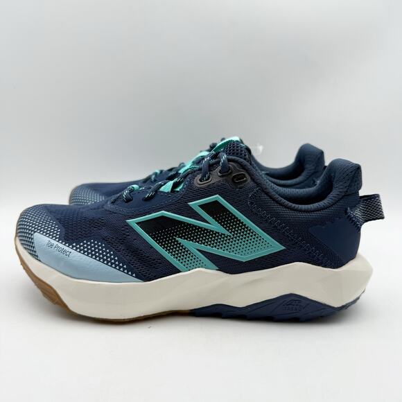 New Balance Womens Dynasoft Nitrel V6 Trail Running Sneakers US 5 XW Blue NWOB - Picture 8 of 12
